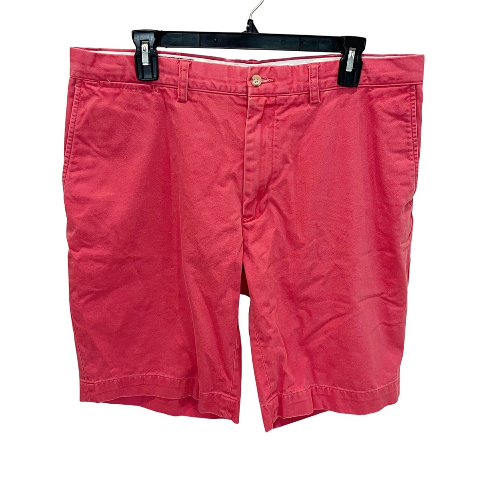 Polo Ralph Lauren Mens Chino Shorts Size 36 Flat Front Preppy - Size 36